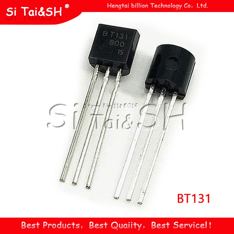 50pcs BT131-600 BT131 600 simistorių jungiklis 600V 1A-92