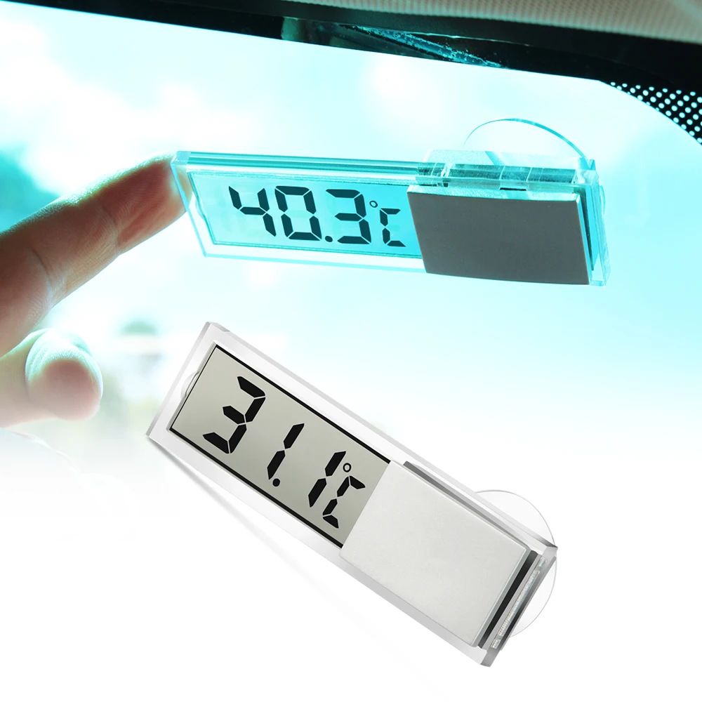 Automobilių LCD Skaitmeninis Termometras Reikmenys 