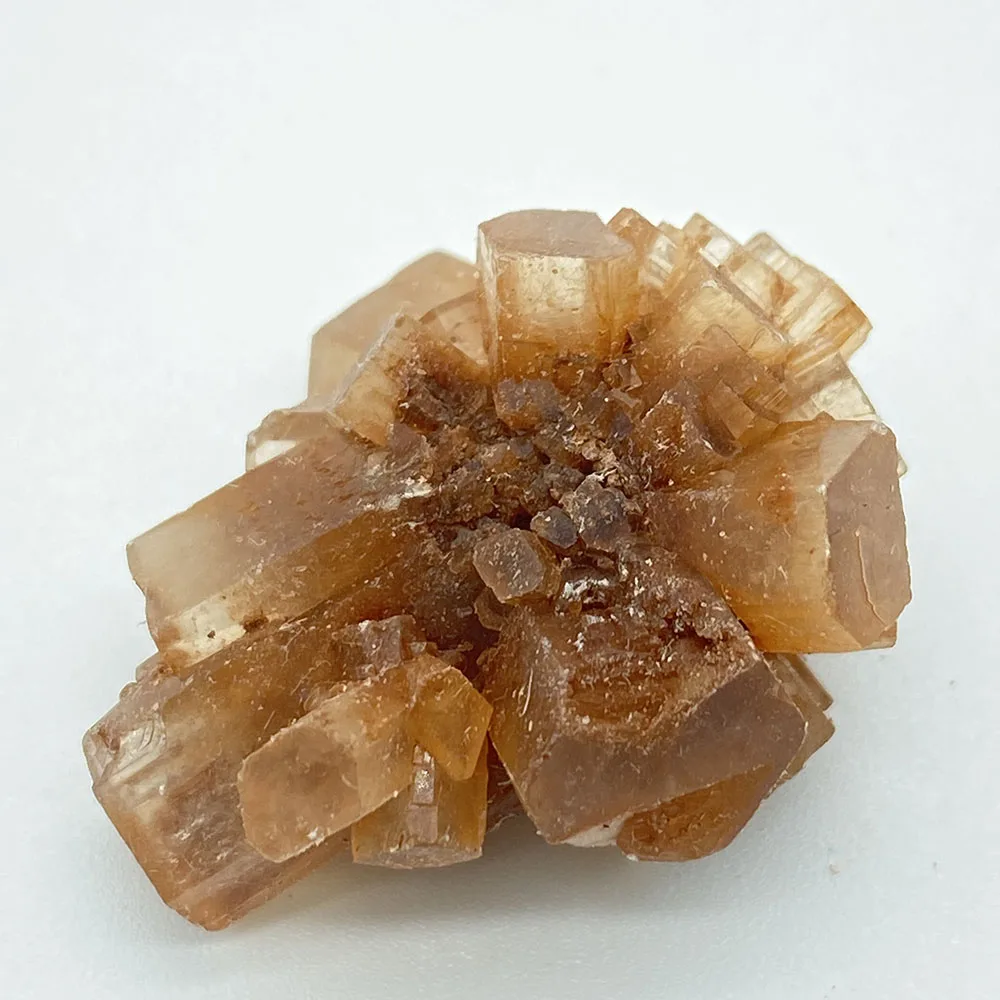 Gamtos laranja aragonitas quartzo cristal áspero pedra grupių nefelinas espécime cura pedras naturais e minerais s60#