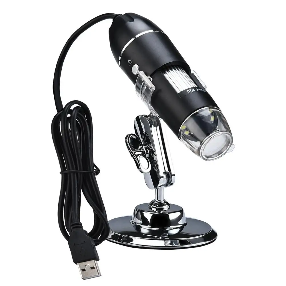 Odos Analizatorius Mašina 1000 Kartų HD USB Elektroninis Mikroskopas Nešiojamas Kišeninis Didinamasis Stiklas Odos Detektorius