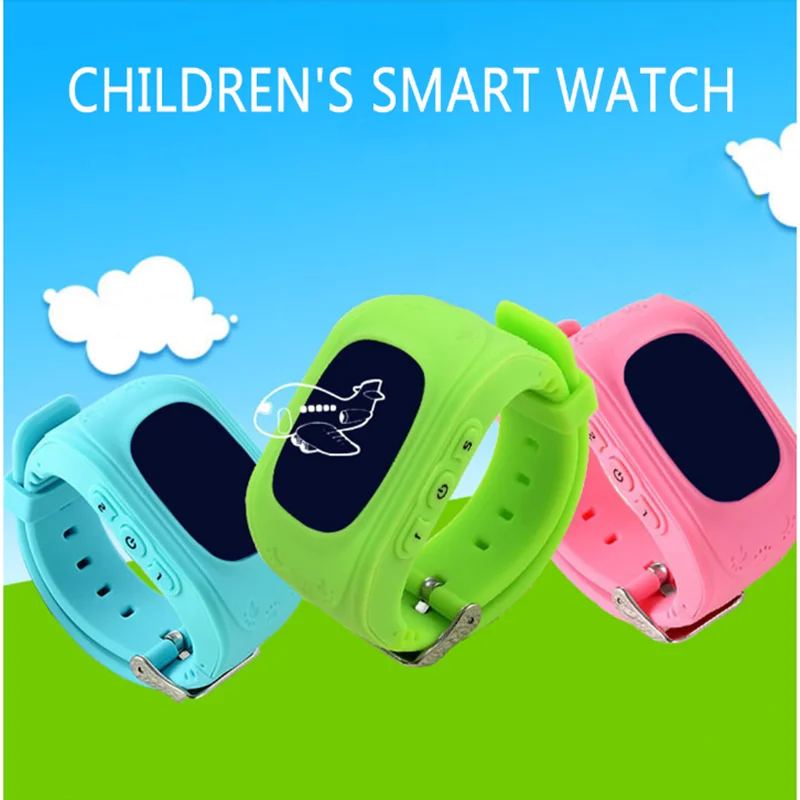 2019 Smart Kids GPS laikrodis-Telefonas Q50 Vaizdo Skambutį Palieskite Spalvotas Ekranas atsparus Vandeniui