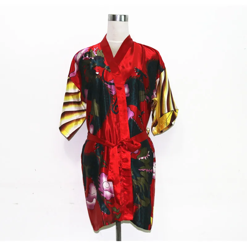 2020 Nauja Pavasario Vasaros Moterų Chalatas Kaftan Šilko Skraiste Suknelė Spausdinimo Sleepwear Suknelė Kimono vienas dydis Dropshipping
