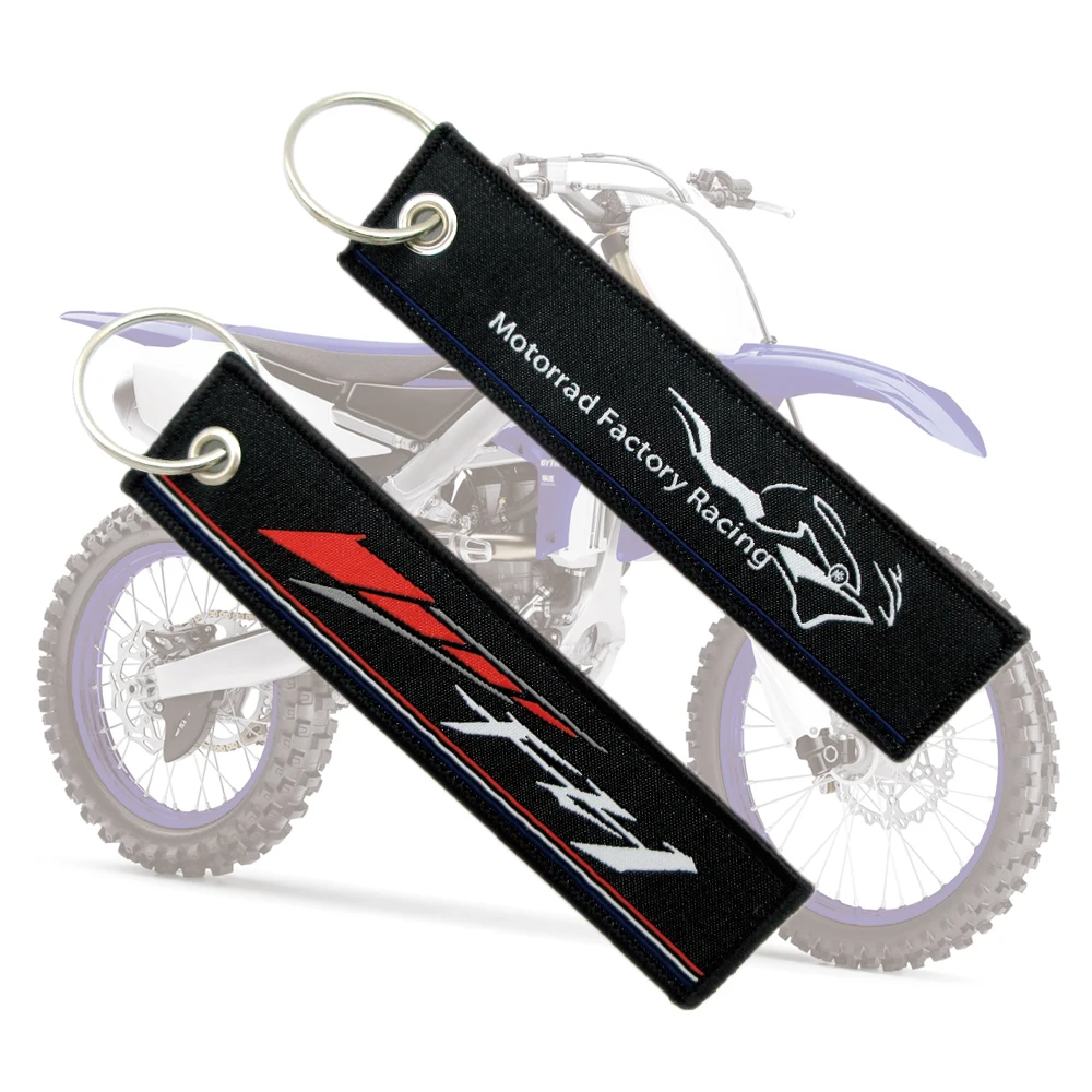 2021 Motociklų 3D Logotipas Siuvinėjimas Raktų pakabukas Grandinės Surinkimas Keychains Pakabučiai Ženklelis Keyrings Klavišą Grandinės Yamaha FZ1 F Z 1
