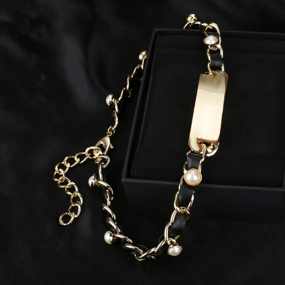 2021 Prekės Bižuterijos Moterų Vintage Perlai Choker Spalvinga Kristalų, Perlų Choker Karoliai Šalies Bauda Aukščiausios Kokybės Naujas Dizainas