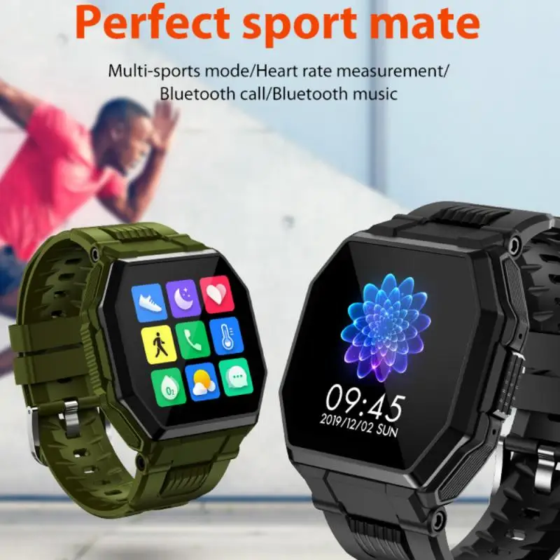 2021 Smart Watch Telefonas Visiškai Jutiklinį Ekraną Sporto Fitneso Žiūrėti IP67 atsparus Vandeniui Bluetooth-suderinami 