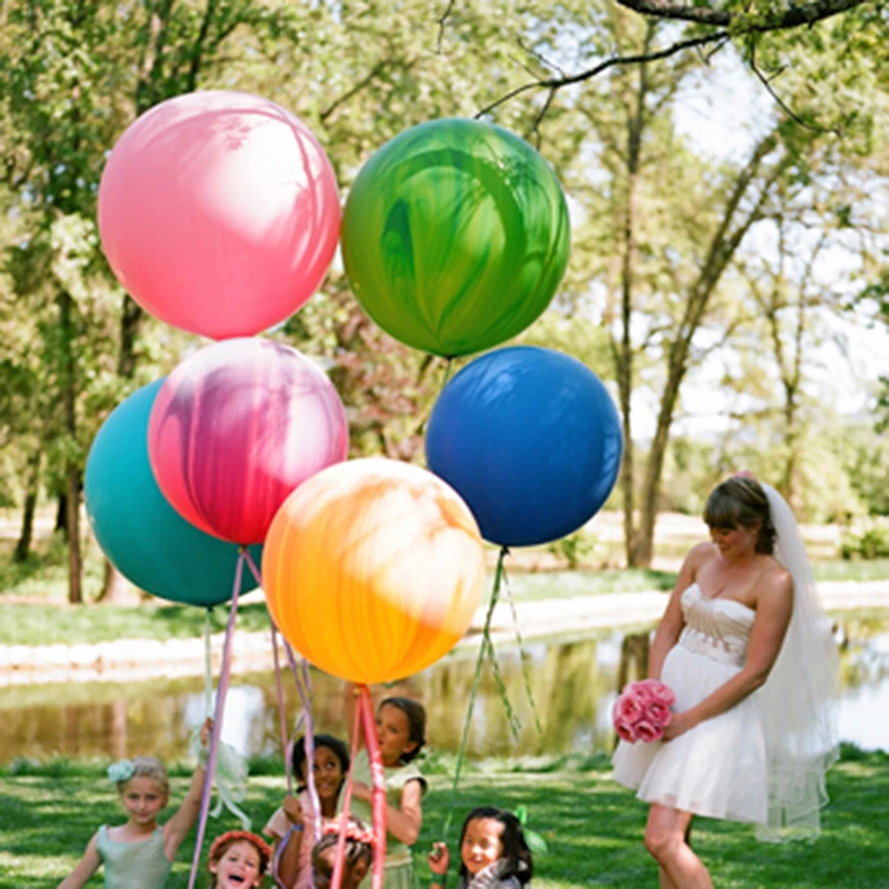 5vnt/daug globos Super Didelis 18inch Matinis Latekso balionas Plaukti oro kamuoliai, pripučiami vestuvių, gimtadienio apdailos reikmenys