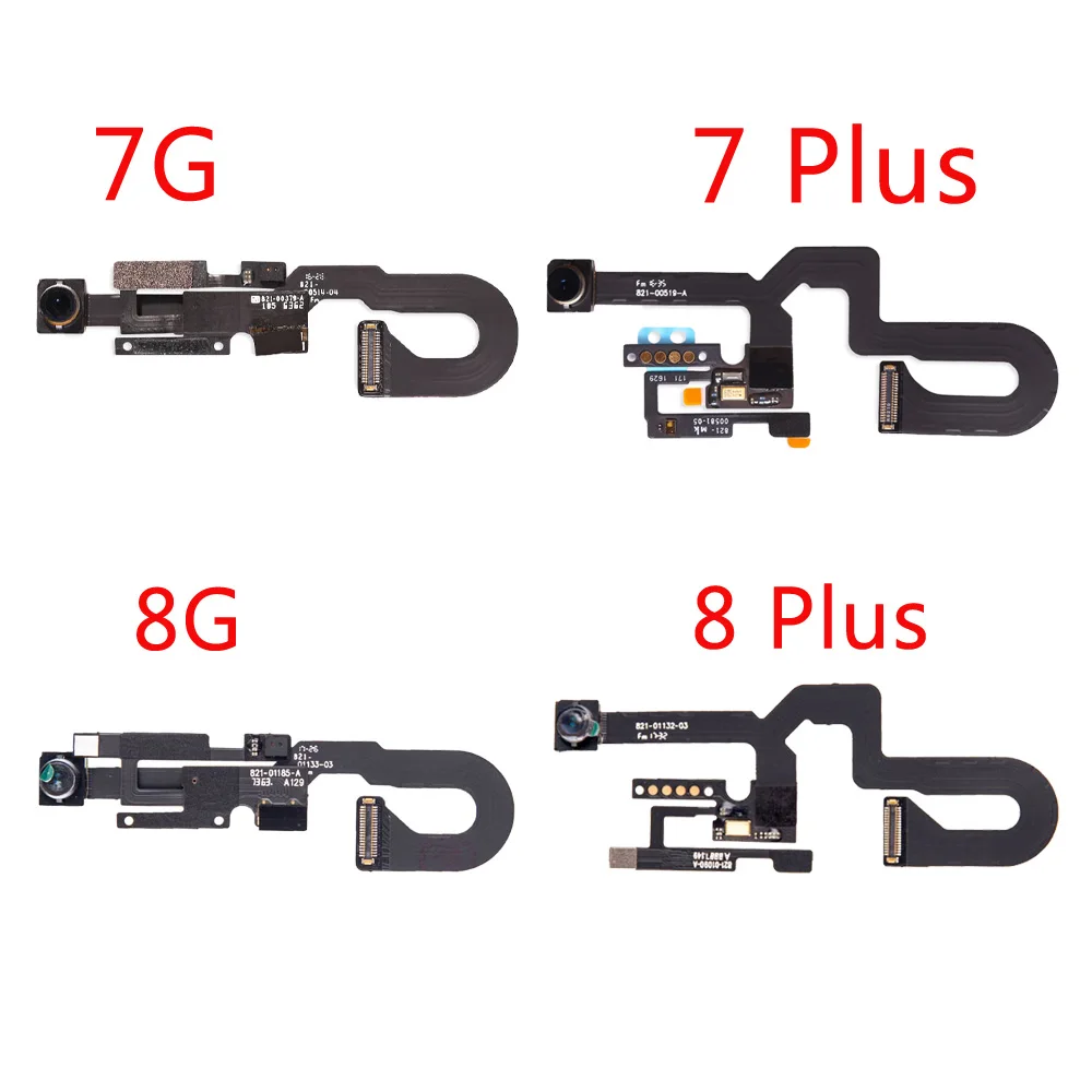 5vnt/daug Priekinė Kamera Flex Cable for iPhone 7G 8G 7 8 Plius Susiduria su Maža Kamera, Šviesos, Artumo Jutiklis atsarginės Dalys