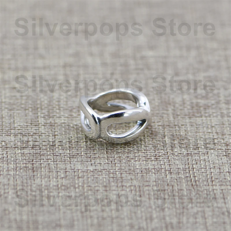 925 Sterlingas Sidabro/Aukso ir sidabro yra keista & vieną žiedas, Žiedai /aukščiausios Kokybės Europos ispanų Stilių Gimtadienio proga ir Dovanų