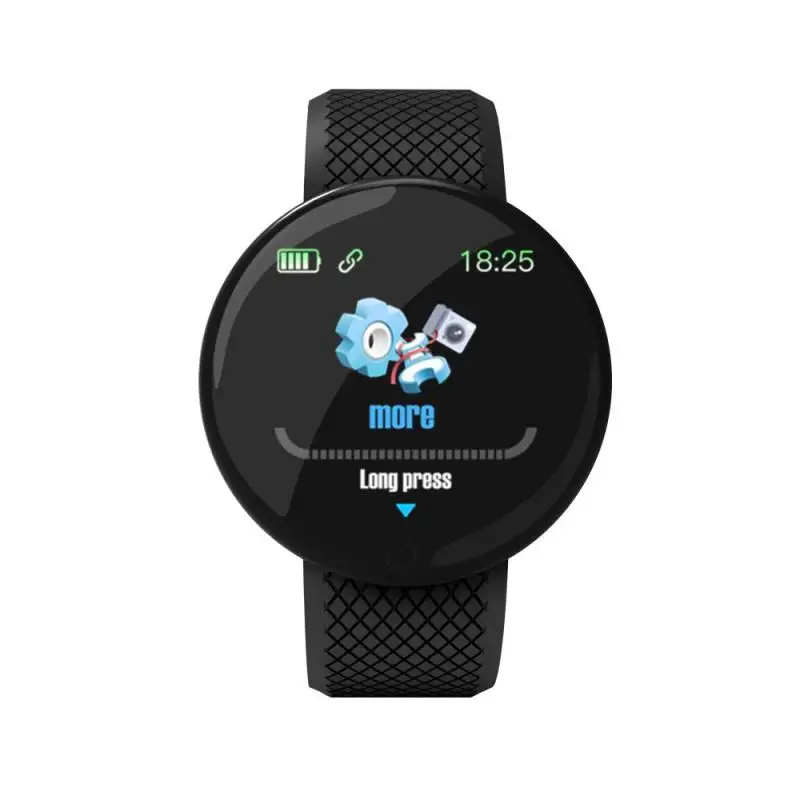 D18 Smart Watch Vyrų Kraujo Spaudimas Smartwatch Moterų Vandeniui Sporto Širdies ritmo Fitness Tracker Laikrodžiai, Skirta 