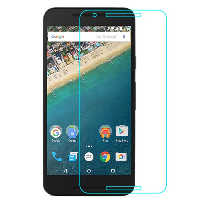 Dėl LG Google Nexus 5x Nexus5X Premium Grūdintas Stiklas Screen Protector Ultra Plonas Aiškus Sprogimų Apsauginės Plėvelės