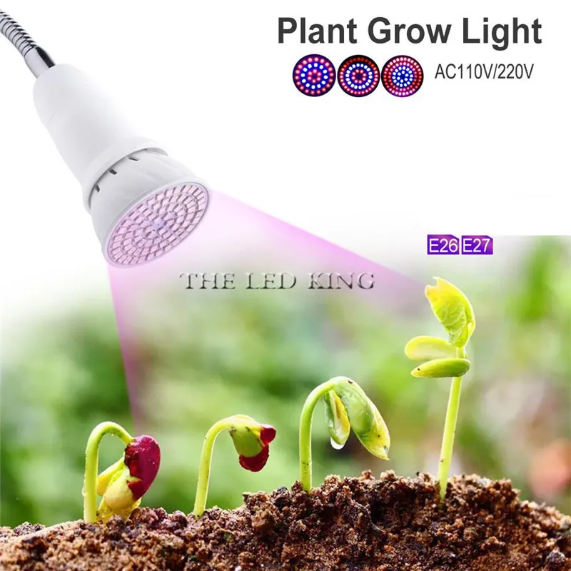 ES E27 LED Grow Lempa Įrašą Turėtojas kambarinė Gėlė Auga Šiltnamio efektą sukeliančių Šviesos Sėklos Patalpų JAV hidro UV SPINDULIŲ Daržovių Visą Spektrą Augti Šviesos