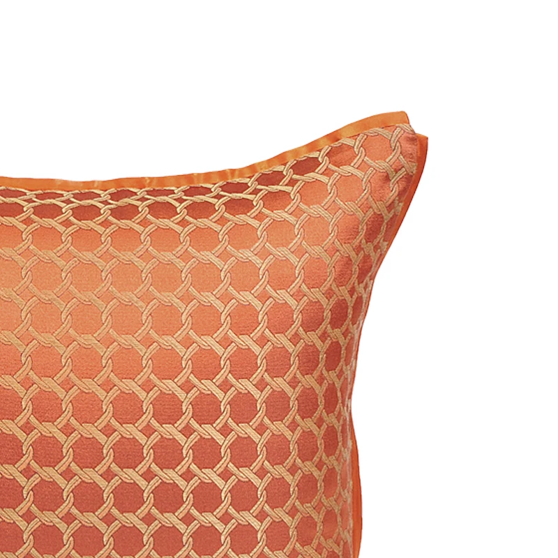 INS stiliaus pop orange paprastas modelis aikštėje sofos pagalvę padengti stačiakampio formos juosmens pagalvėlė pagalvėlė padengti