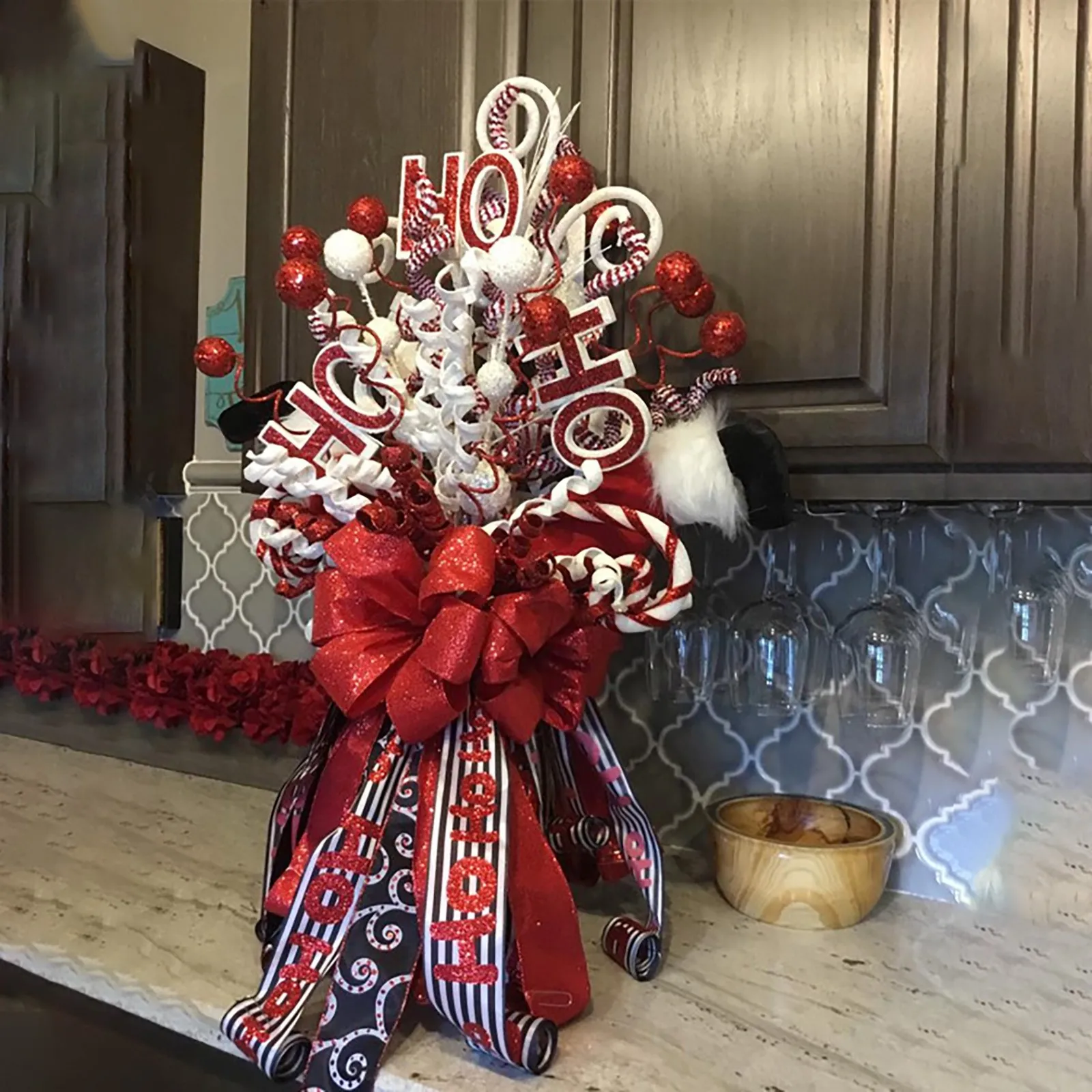 Kalėdų Medžio Dekoro Šalies Apdaila Langų Rekvizitai Kalėdų Vainikas Pušų Spyglių Vainikas Girliandą Durų Kabo Ornamentu #G3