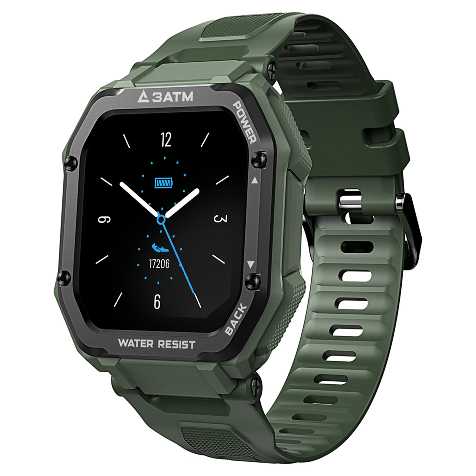 KOSPET ROKO Smart Watch Vyrų Širdies ritmo Monitoringo Fitness Tracker Kraujo Spaudimas Aptikti Vandeniui 3ATM Smartwatches
