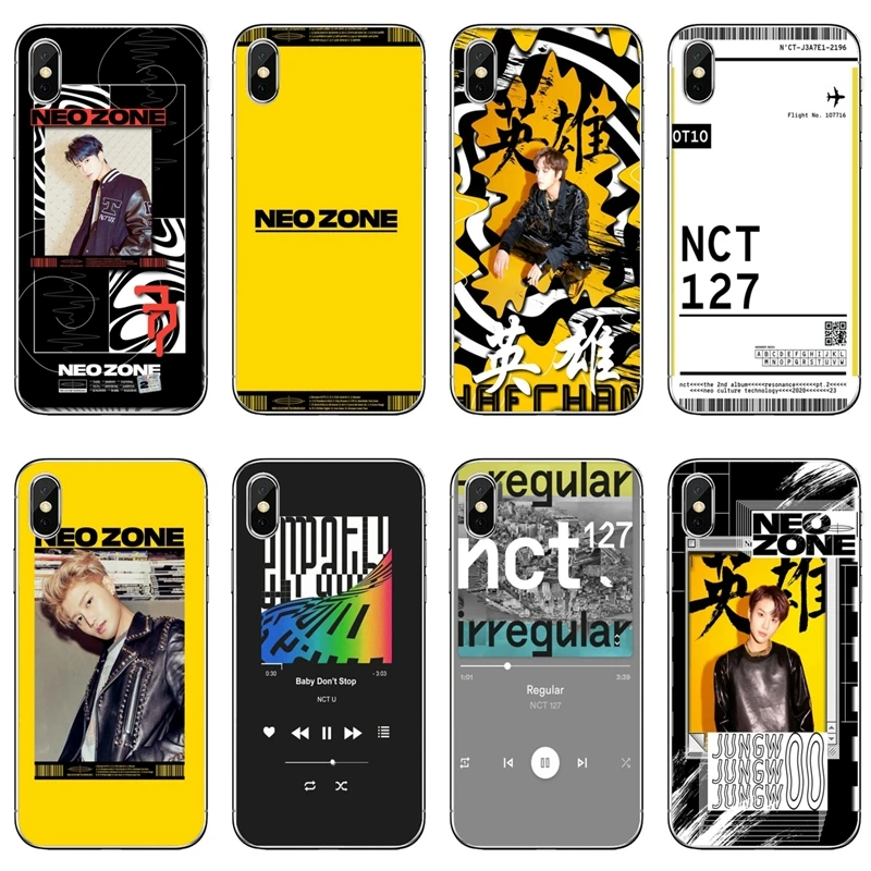 Kpop NCT 127 Neo Zona, Priedai, Telefono dėklas, Skirtas Samsung Galaxy A71 A70 A60 A50 A51 A40 A41 A30 A31 A20E A21S A12 A10 A7 A5 A3