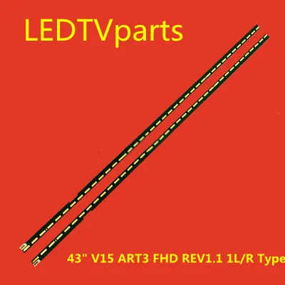 LED apšvietimo juostelės 39 lempa LG 43 V15 ART3 FHD R L 43LX540S 6922L-0145A 6916L2189A 6916L2188A LC430EUE FH M3 43SE3KB