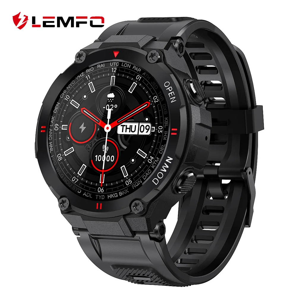 LEMFO K22 Smart Watch Vyrų Blutooth Skambučio 