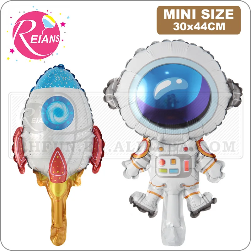 Mini Astronautas Raketų Ugnies Variklio Berniukų Mėgstamiausias Žaislas Folija Balionu, Gimimo ir Vaikų Dienos Atidarymo Šalies Dekoratyvinis Kamuolys