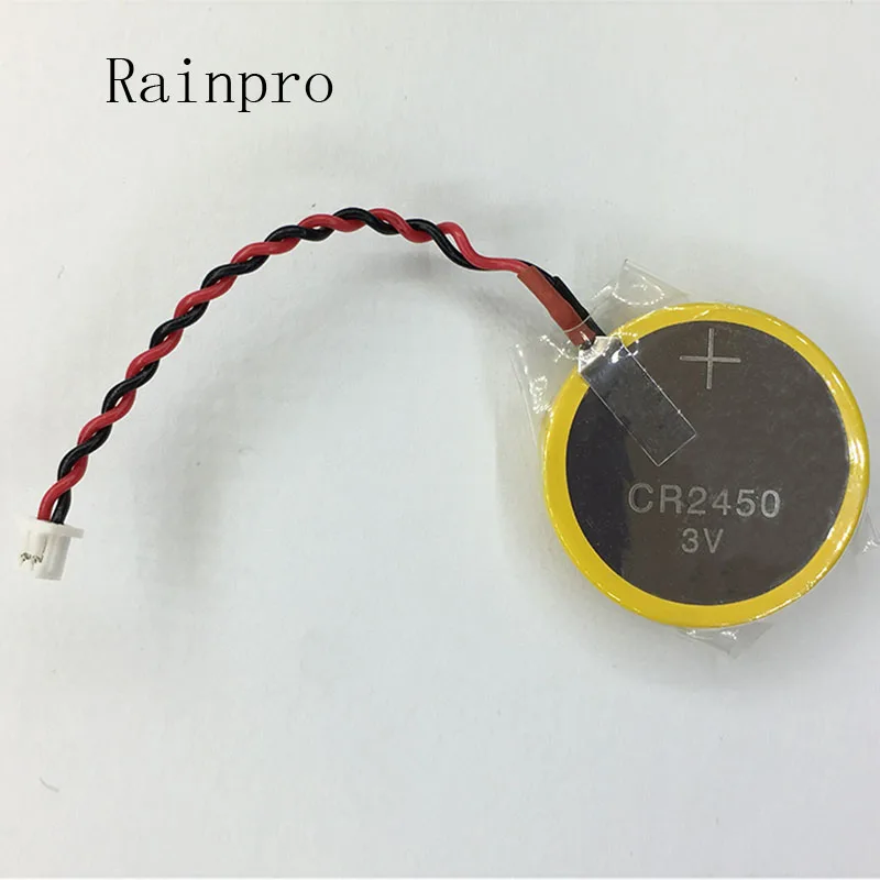 Rainpro 2VNT/DAUG CR2450 2450 su linija su Plug AFPX-BATT Atsarginės ličio baterija