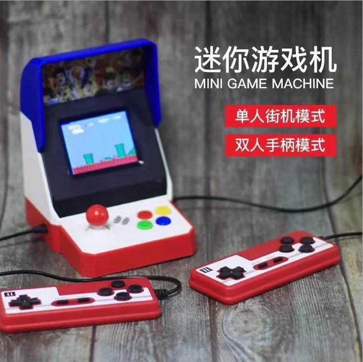 Retro Mini Arcade Nešiojamą Žaidimas 8 Bitų Žaidimas, Žaidėjas, Built-in 520 Klasikinių Vaizdo Žaidimų Konsolės Palaikymas TV Išėjimas