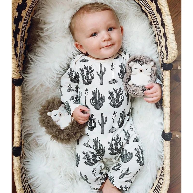 TinyPeople 2020 Naujagimiui berniukai rudenį kūdikiams merginos onesie Unisex Kūdikių medvilnės Jumpsuit vaikams, naujas gimęs kūdikis drabužiai