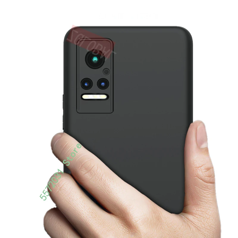 Už Xiaomi Mi Civi Atveju Matte Slim Minkštas silikoninis Telefono Dangtelis Juodas Kamera, Apsaugos